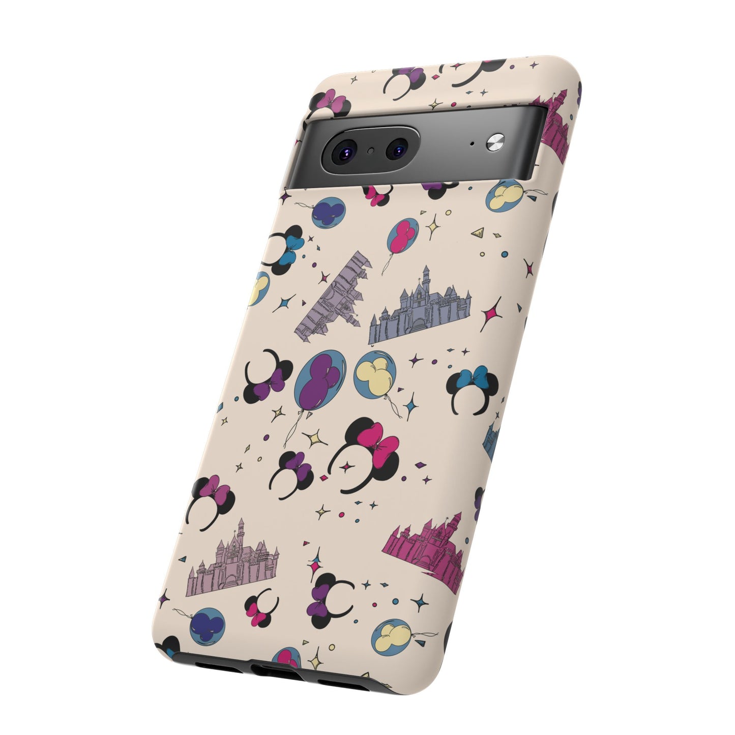 Whimsical Phone Case - Colorful Disney-Inspired Design