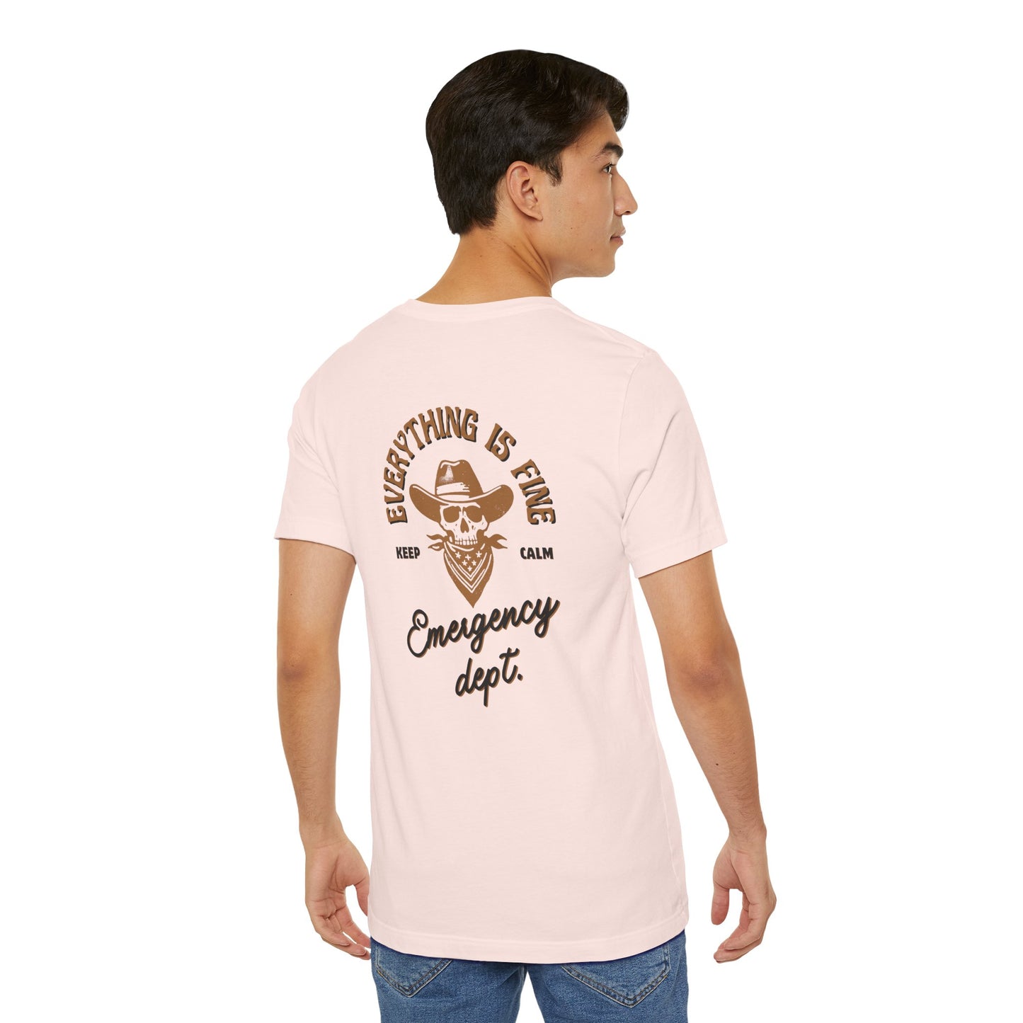 “Everything Is Fine” t Shirt| Emergency Department shirt| nurse shirt| Hospital Staff shirt| Paramedic| ED Tech|