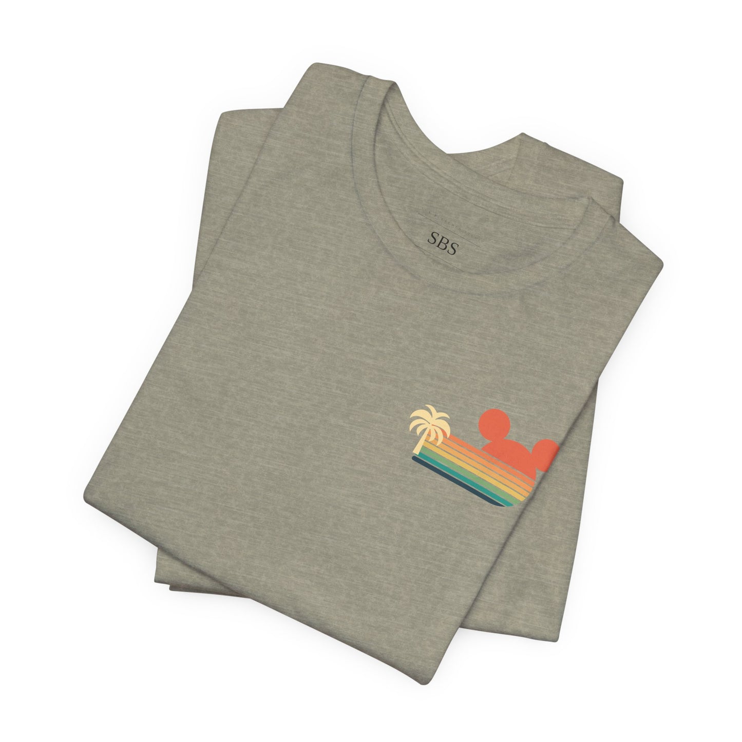 Retro Mickey Mouse summertime Short Sleeve Tee - Unisex Jersey T-Shirt