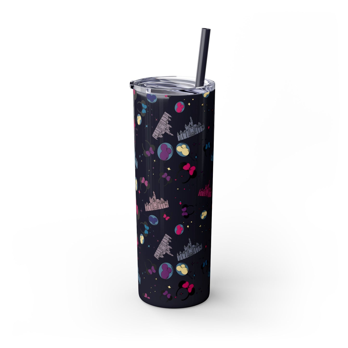 Disneyland Whimsical 20oz Skinny Tumbler with Disney Inspired Design