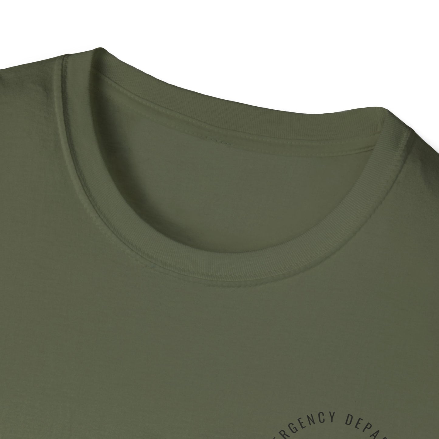 Unisex Emergency Department T-Shirt - Softstyle Tee for Healthcare Heroes