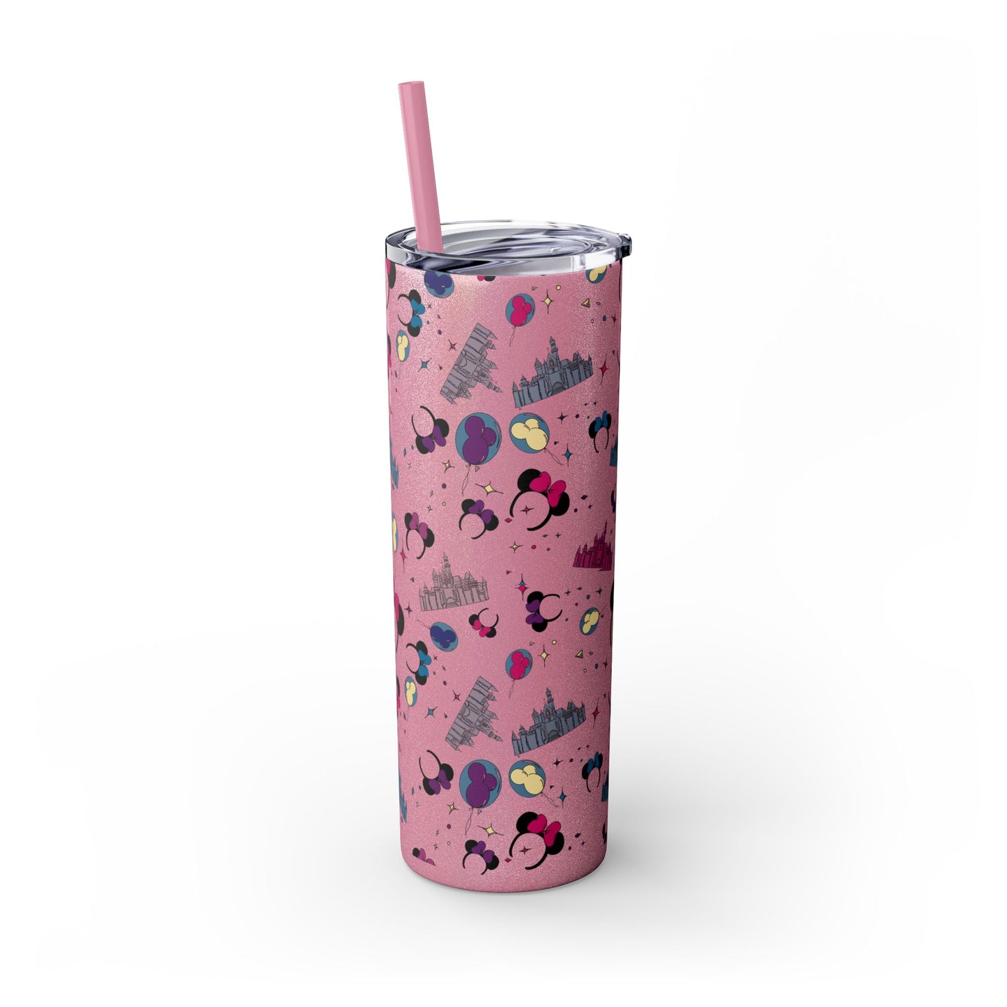 Disneyland Whimsical 20oz Skinny Tumbler with Disney Inspired Design