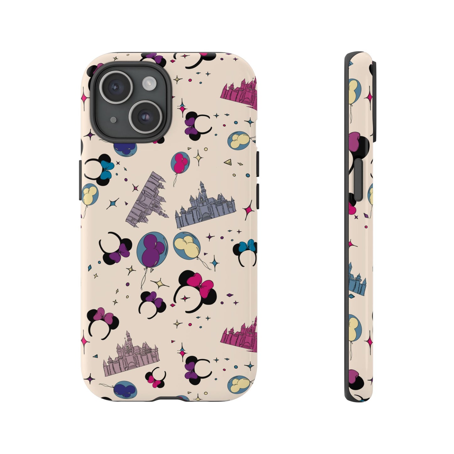 Whimsical Phone Case - Colorful Disney-Inspired Design