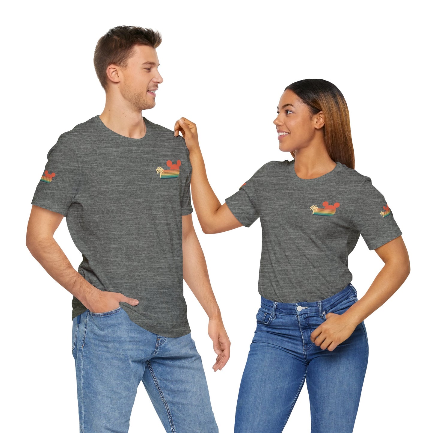 Retro Mickey Mouse summertime Short Sleeve Tee - Unisex Jersey T-Shirt