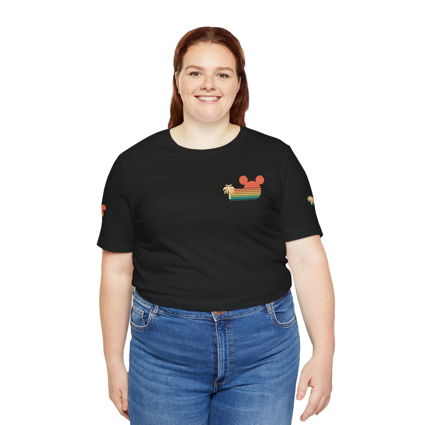 Retro Mickey Mouse summertime Short Sleeve Tee - Unisex Jersey T-Shirt