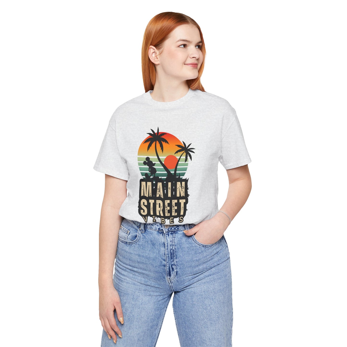 Main Street Vibes| Disneyland Tshirt| DisneyWorld| Unisex Graphic Tee| Vacation shirt