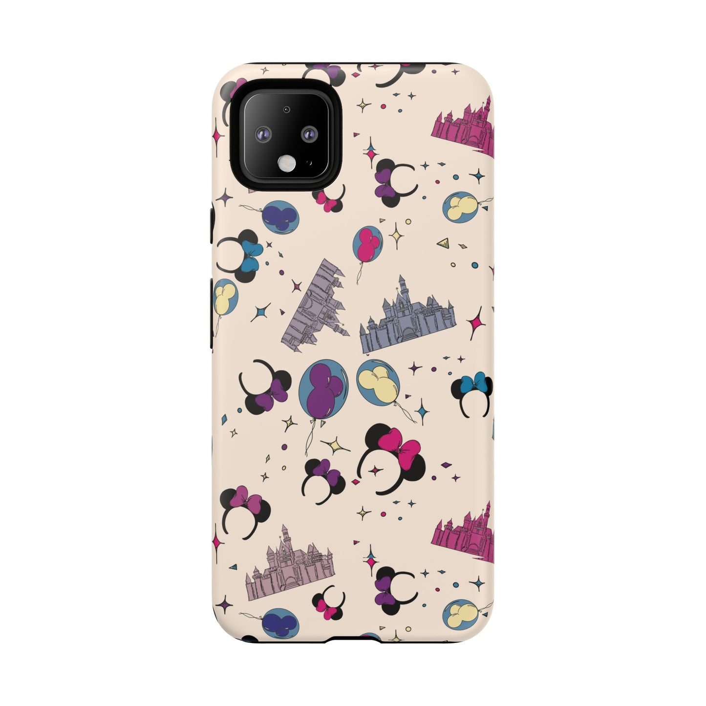 Whimsical Phone Case - Colorful Disney-Inspired Design