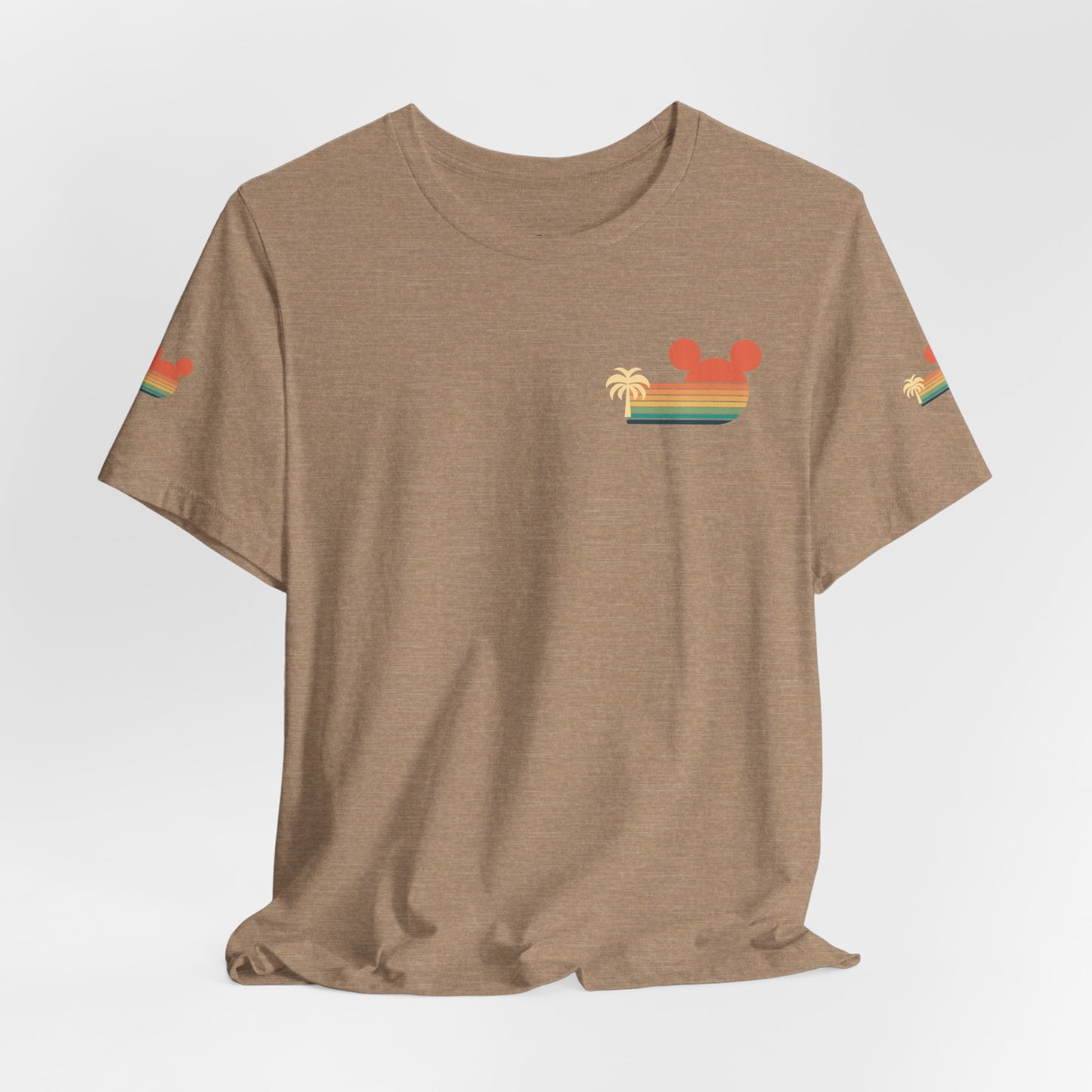 Retro Mickey Mouse summertime Short Sleeve Tee - Unisex Jersey T-Shirt