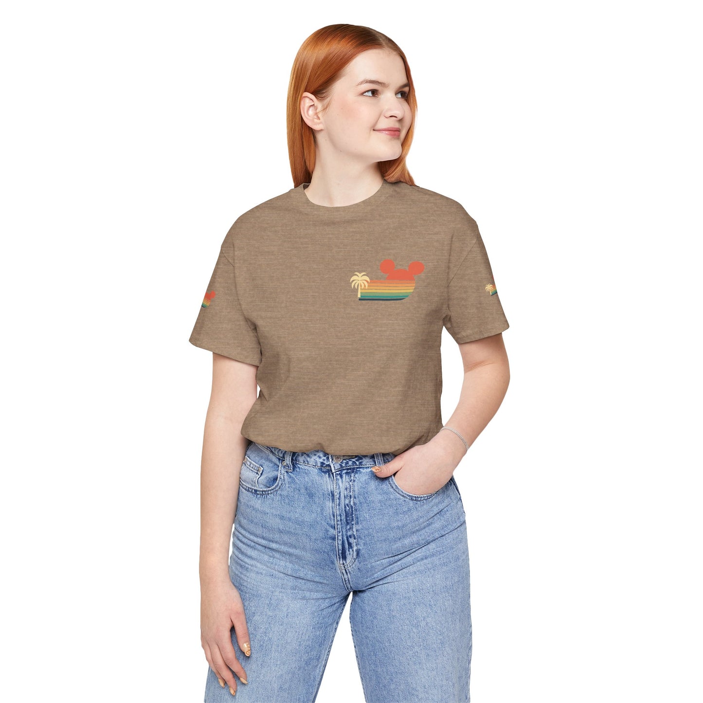 Retro Mickey Mouse summertime Short Sleeve Tee - Unisex Jersey T-Shirt