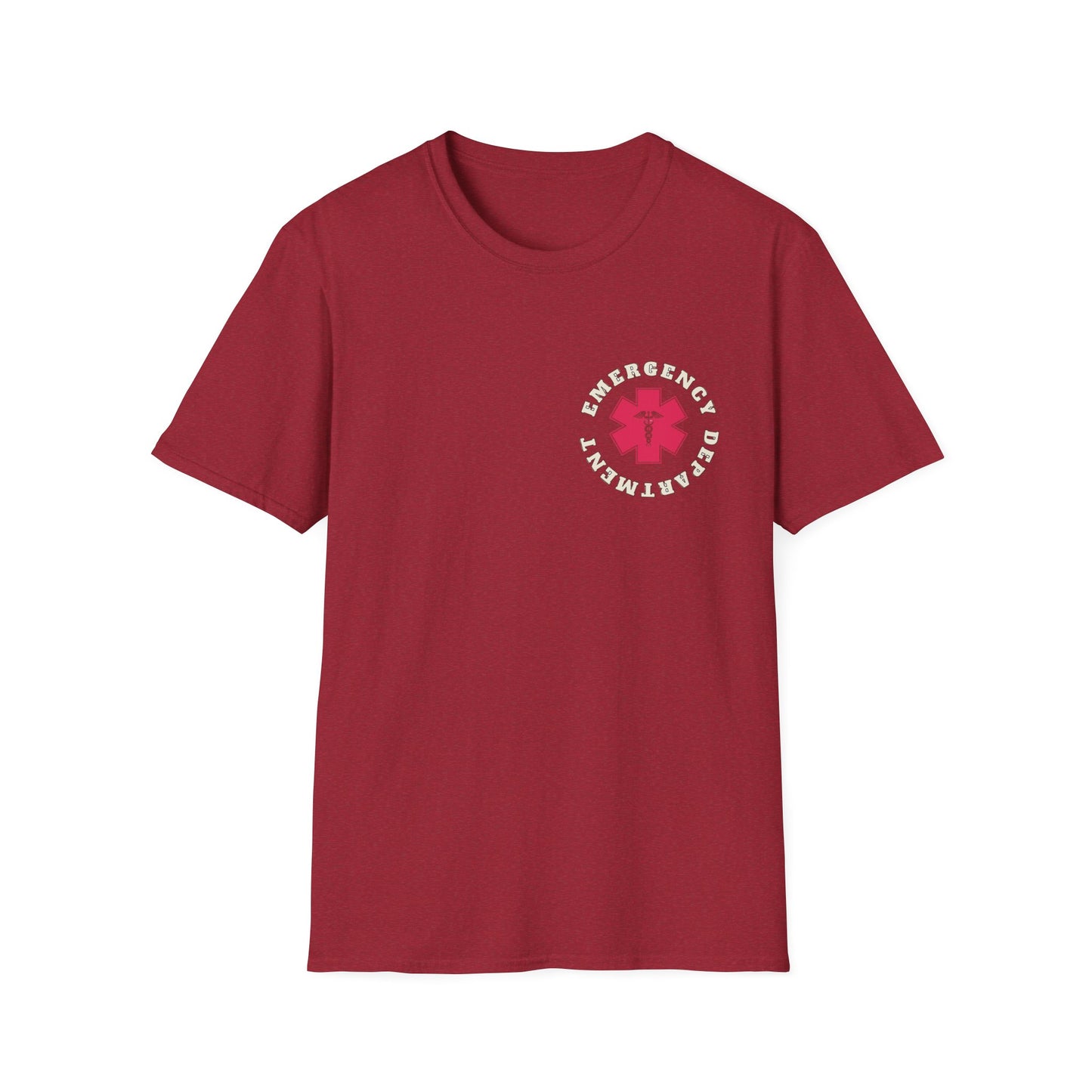 Unisex Softstyle T-Shirt - Emergency Department Print Tee