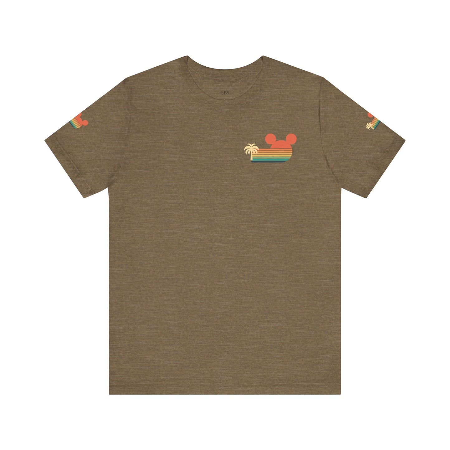 Retro Mickey Mouse summertime Short Sleeve Tee - Unisex Jersey T-Shirt
