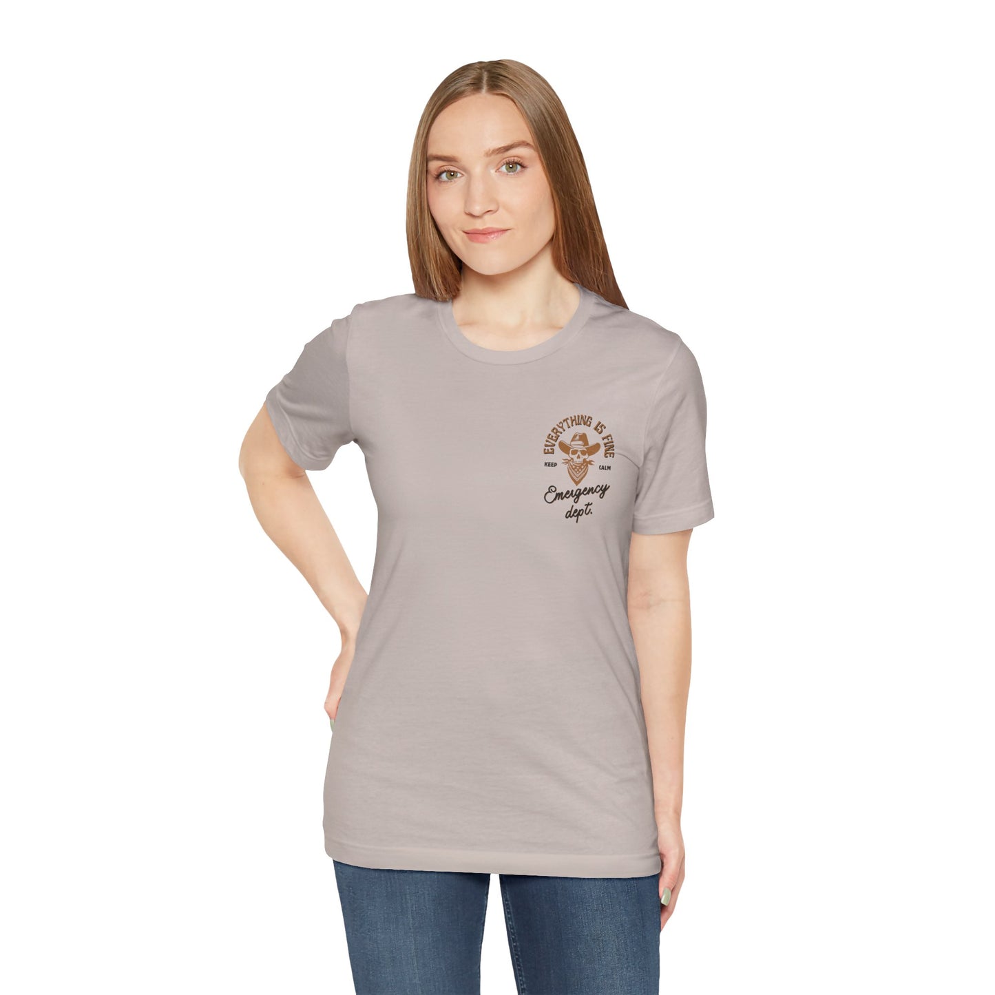 “Everything Is Fine” t Shirt| Emergency Department shirt| nurse shirt| Hospital Staff shirt| Paramedic| ED Tech|