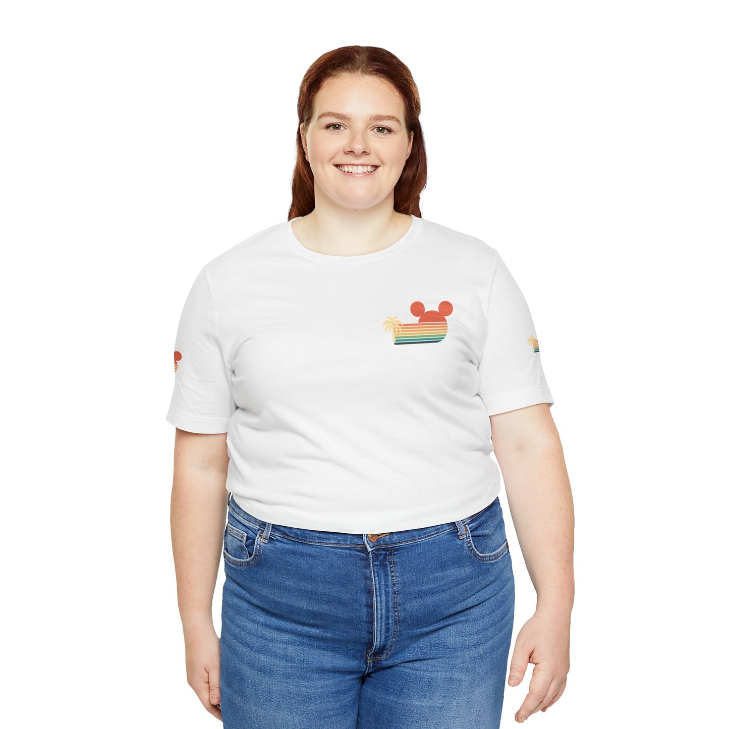 Retro Mickey Mouse summertime Short Sleeve Tee - Unisex Jersey T-Shirt