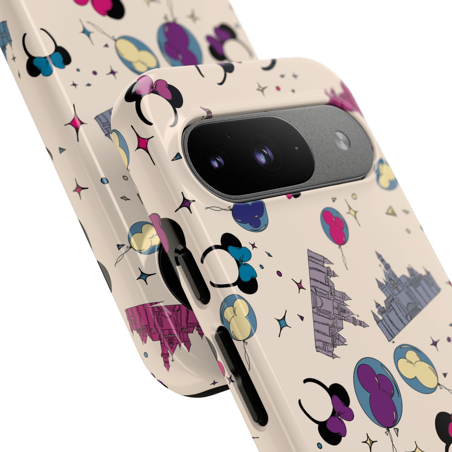 Whimsical Phone Case - Colorful Disney-Inspired Design