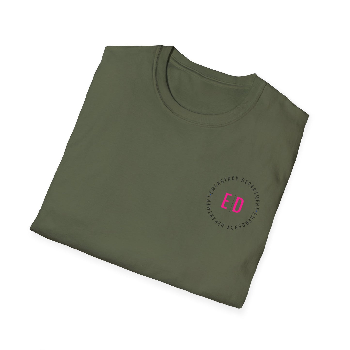 Unisex Emergency Department T-Shirt - Softstyle Tee for Healthcare Heroes