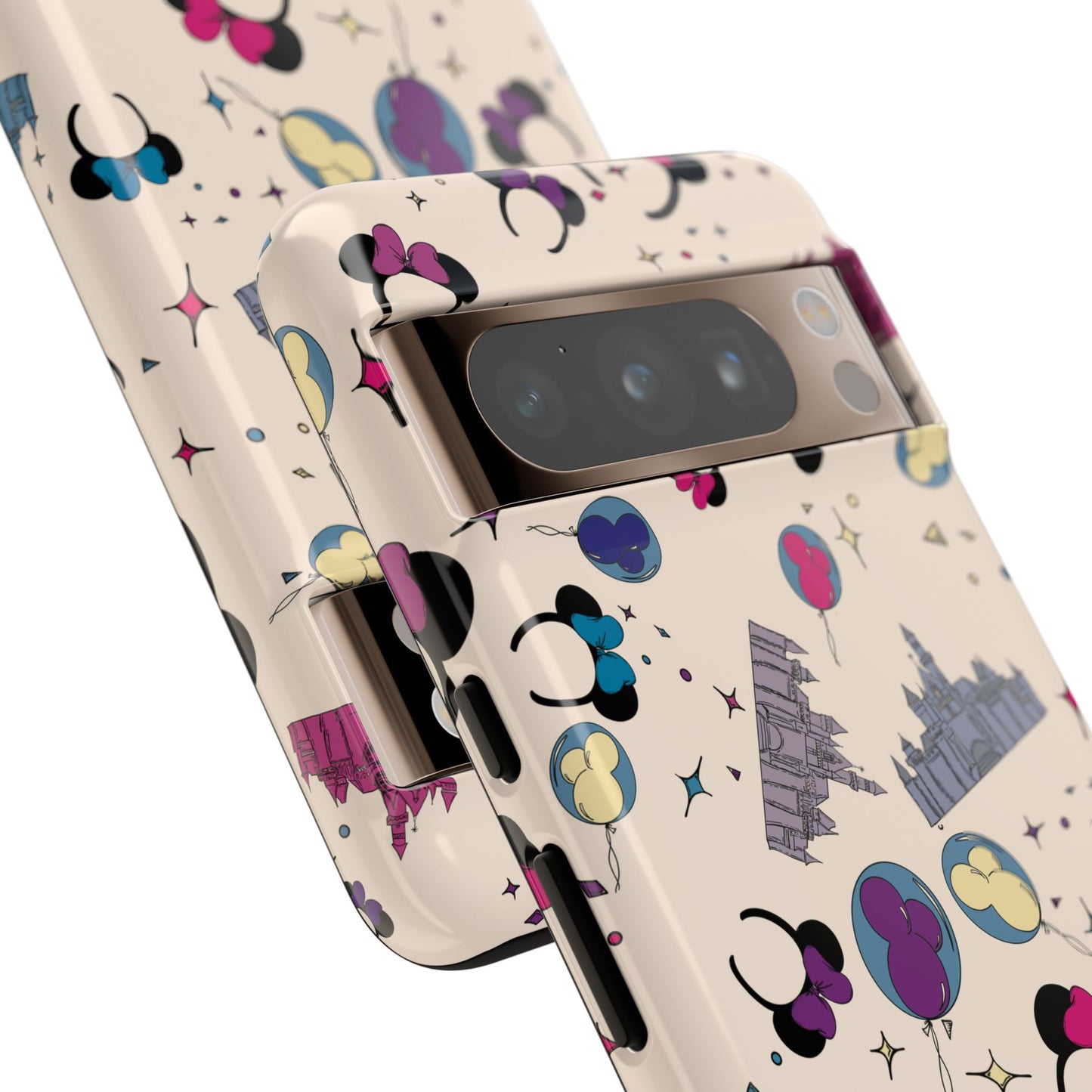 Whimsical Phone Case - Colorful Disney-Inspired Design