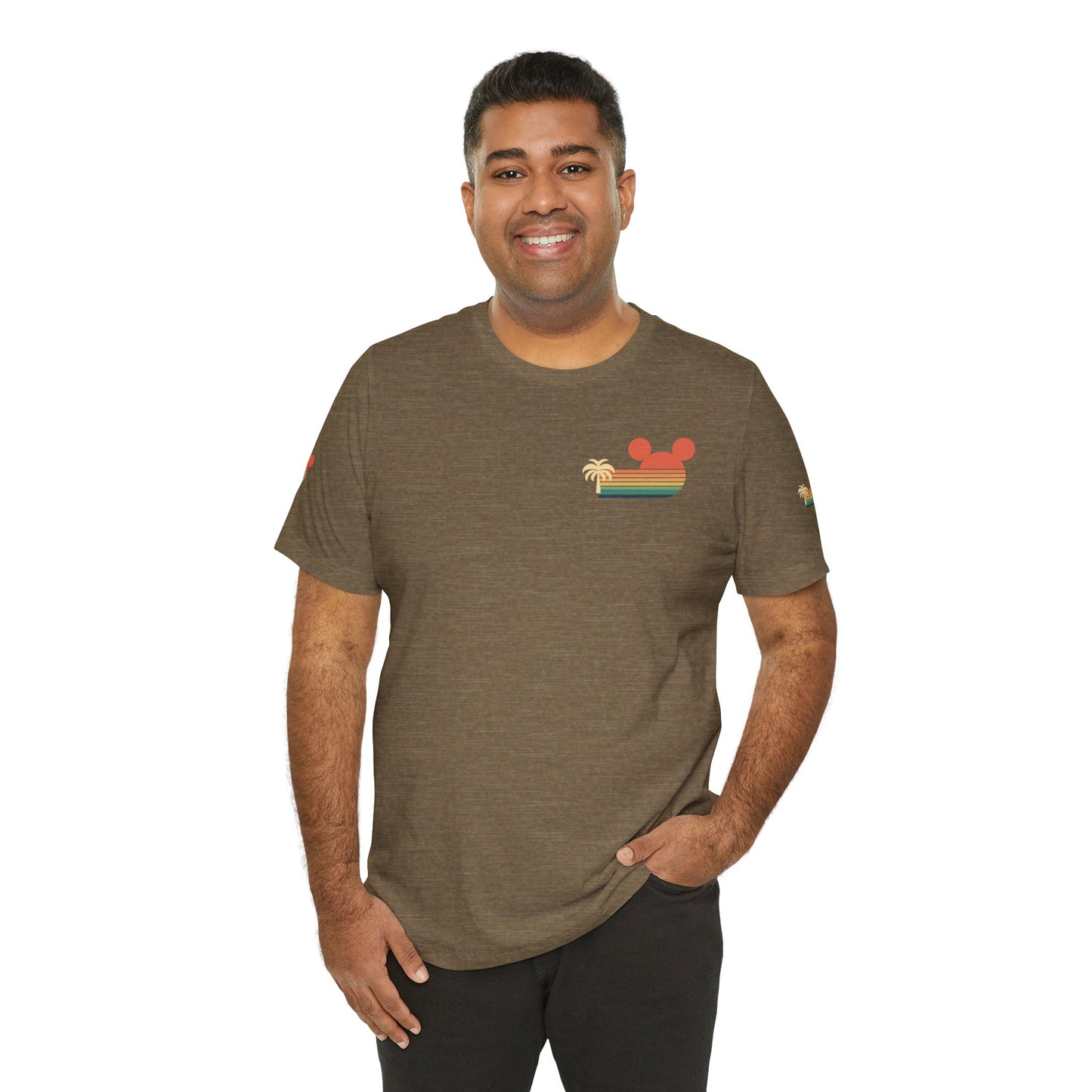 Retro Mickey Mouse summertime Short Sleeve Tee - Unisex Jersey T-Shirt