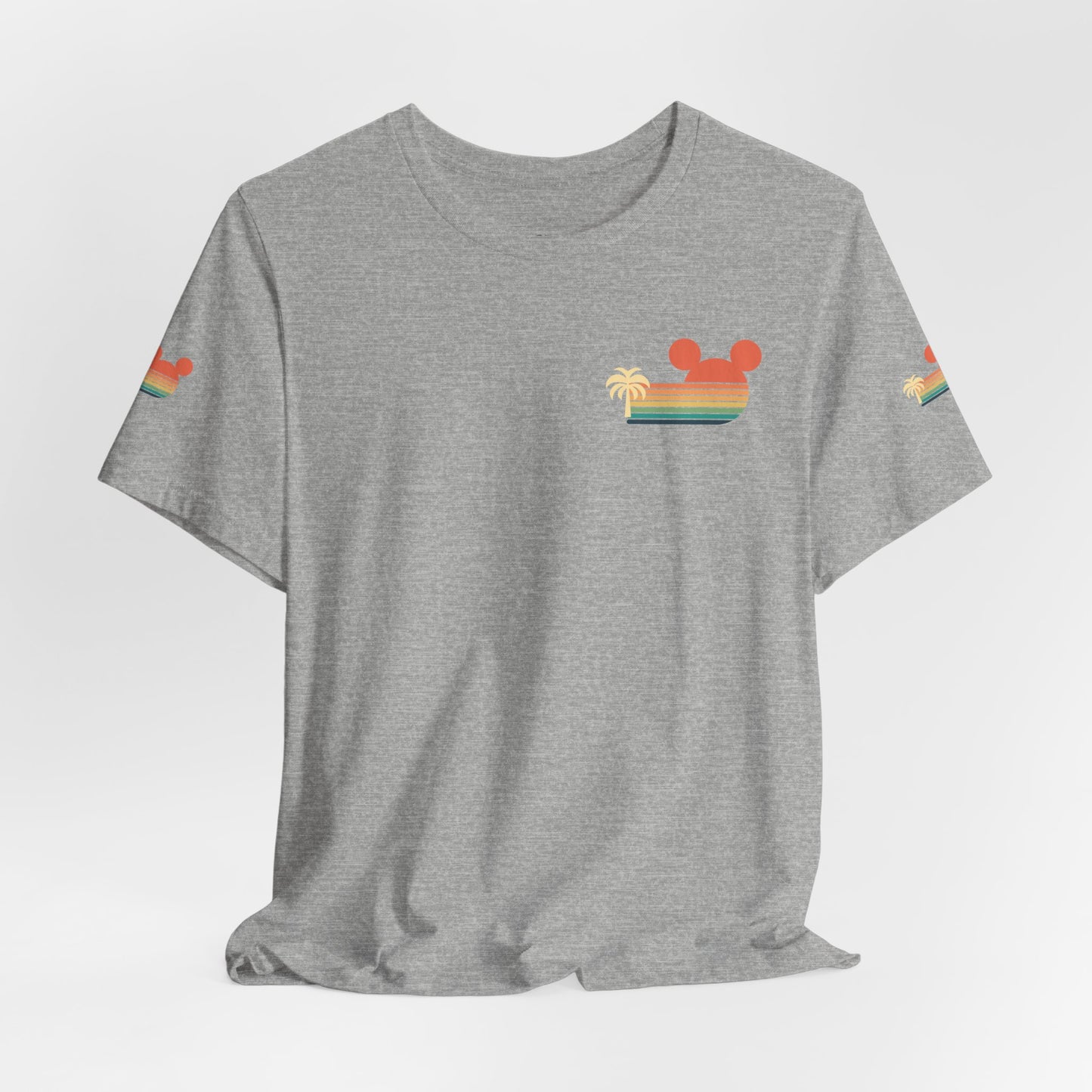 Retro Mickey Mouse summertime Short Sleeve Tee - Unisex Jersey T-Shirt