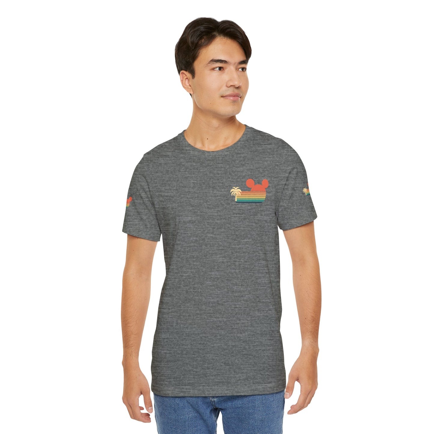 Retro Mickey Mouse summertime Short Sleeve Tee - Unisex Jersey T-Shirt