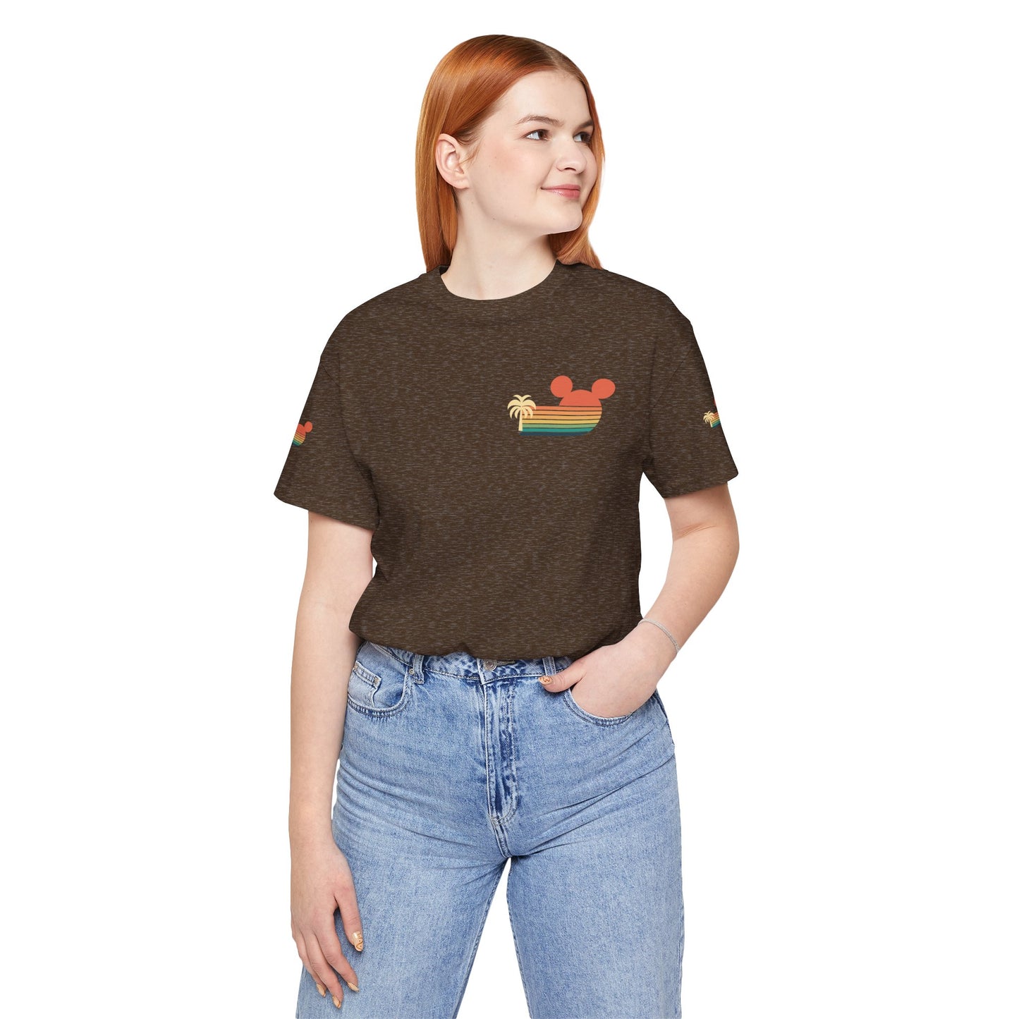 Retro Mickey Mouse summertime Short Sleeve Tee - Unisex Jersey T-Shirt