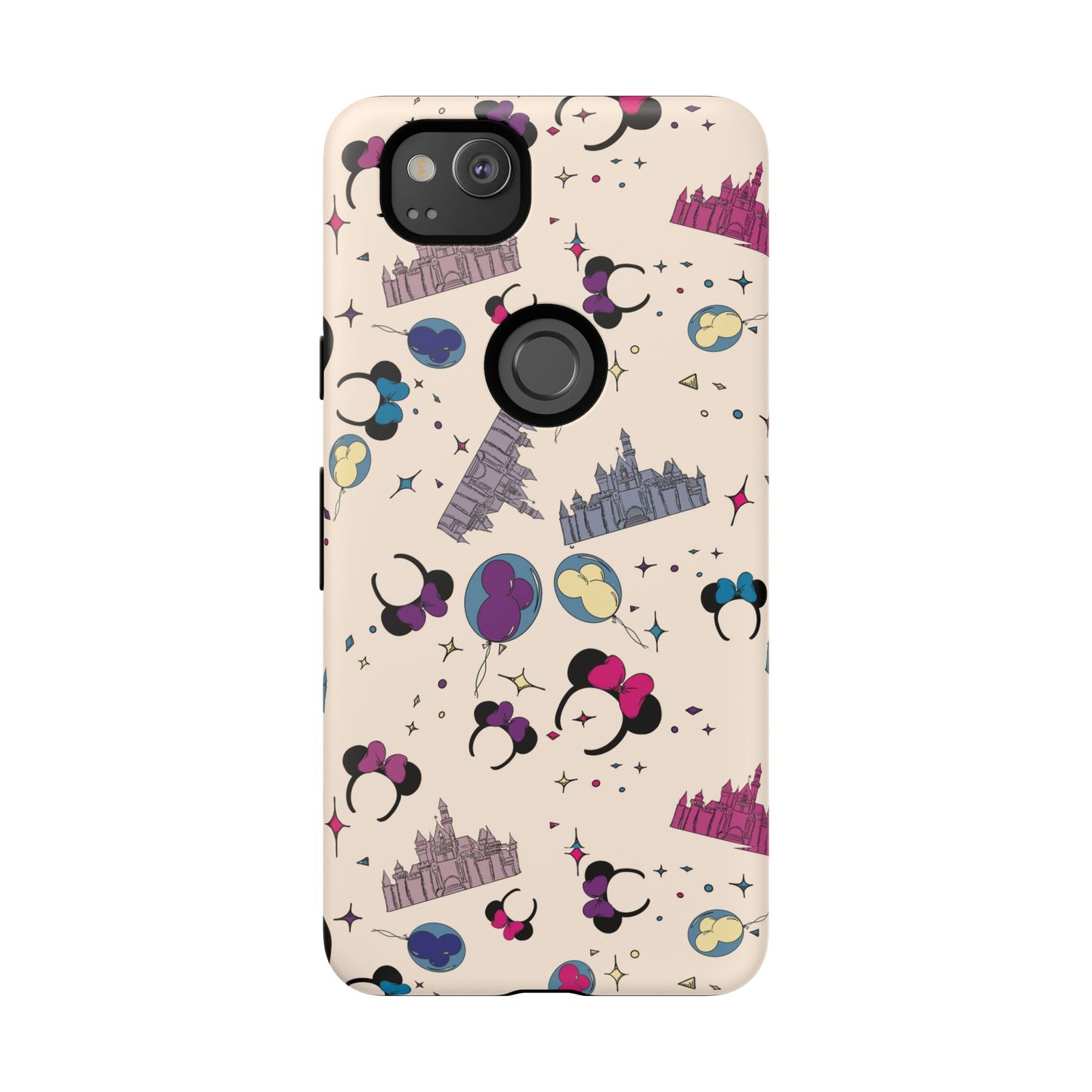 Whimsical Phone Case - Colorful Disney-Inspired Design