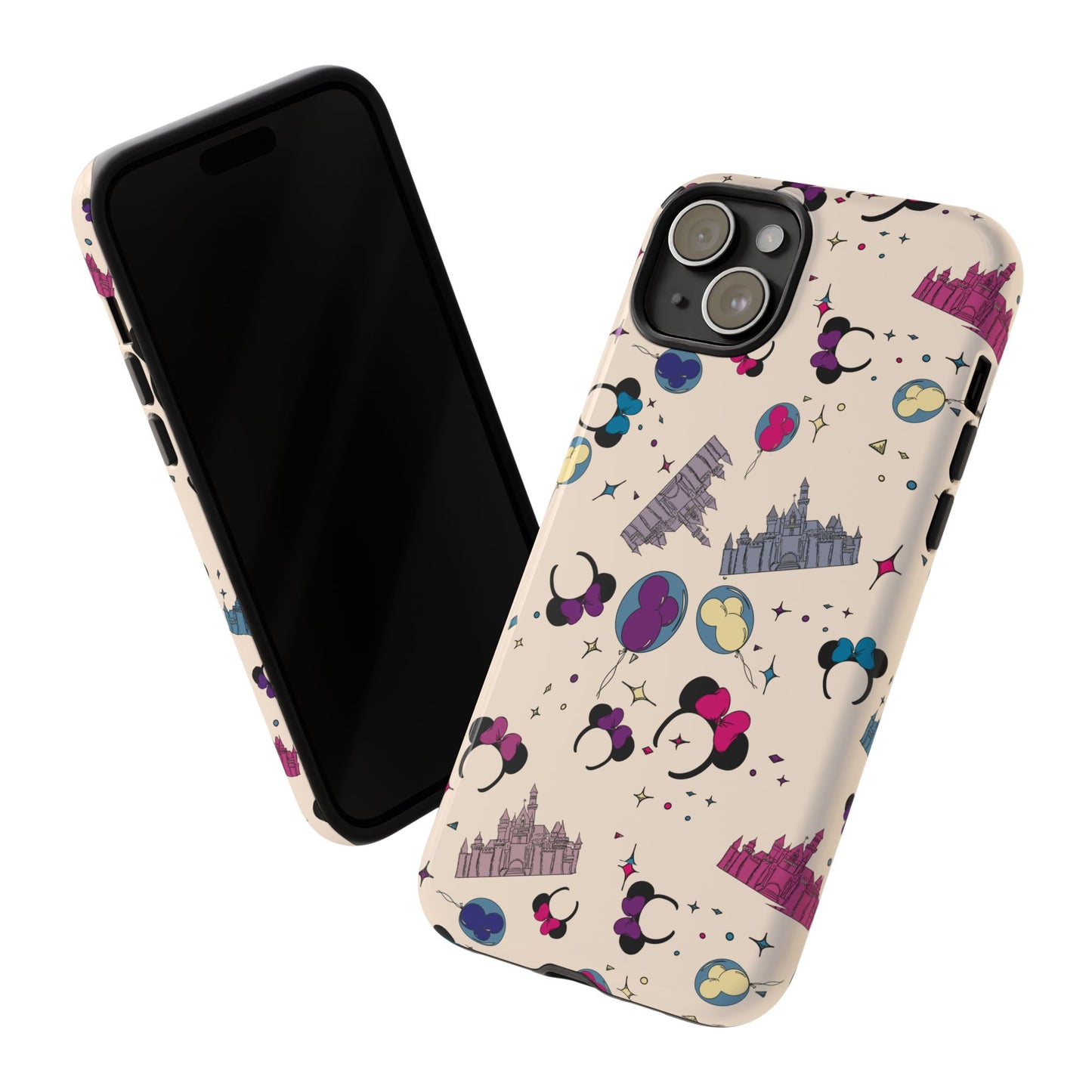 Whimsical Phone Case - Colorful Disney-Inspired Design