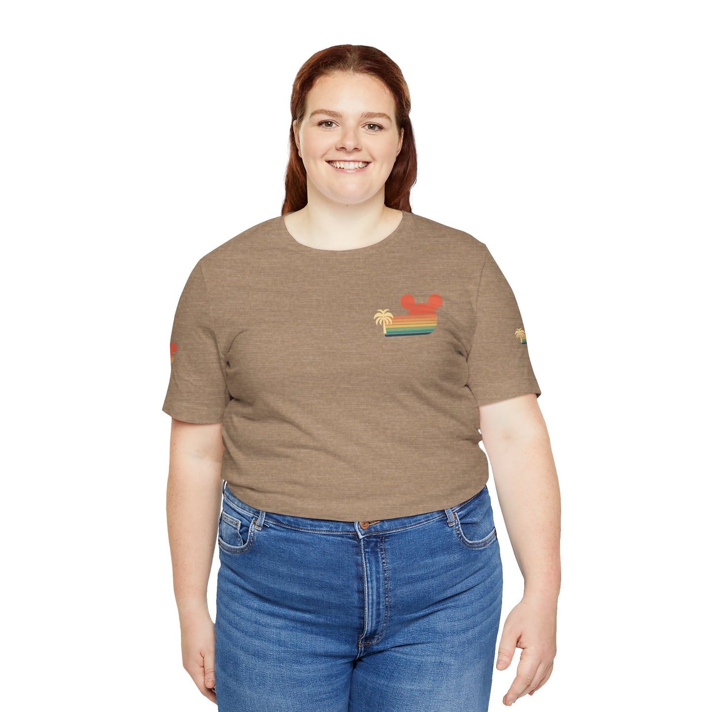 Retro Mickey Mouse summertime Short Sleeve Tee - Unisex Jersey T-Shirt