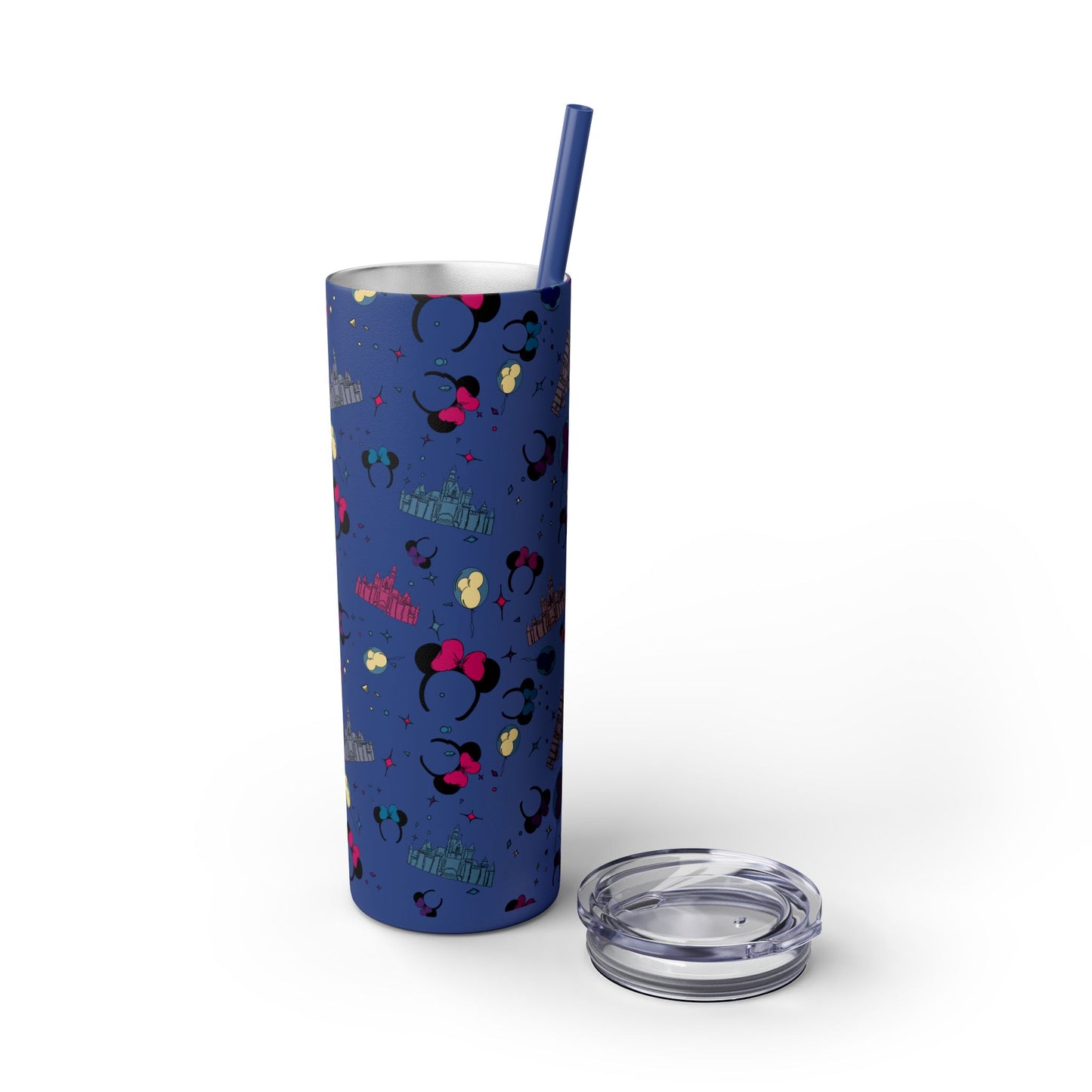 Disneyland Whimsical 20oz Skinny Tumbler with Disney Inspired Design