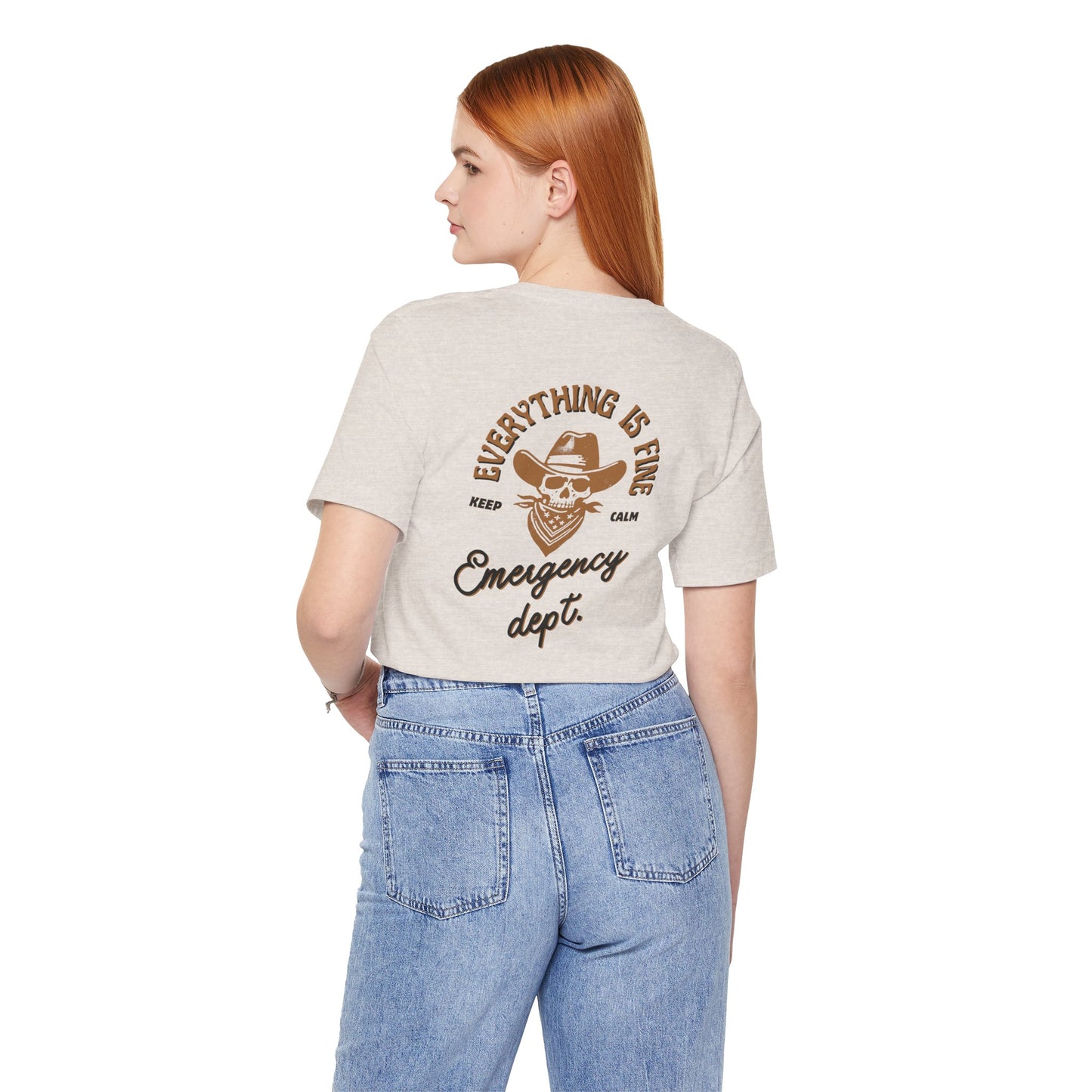 “Everything Is Fine” t Shirt| Emergency Department shirt| nurse shirt| Hospital Staff shirt| Paramedic| ED Tech|