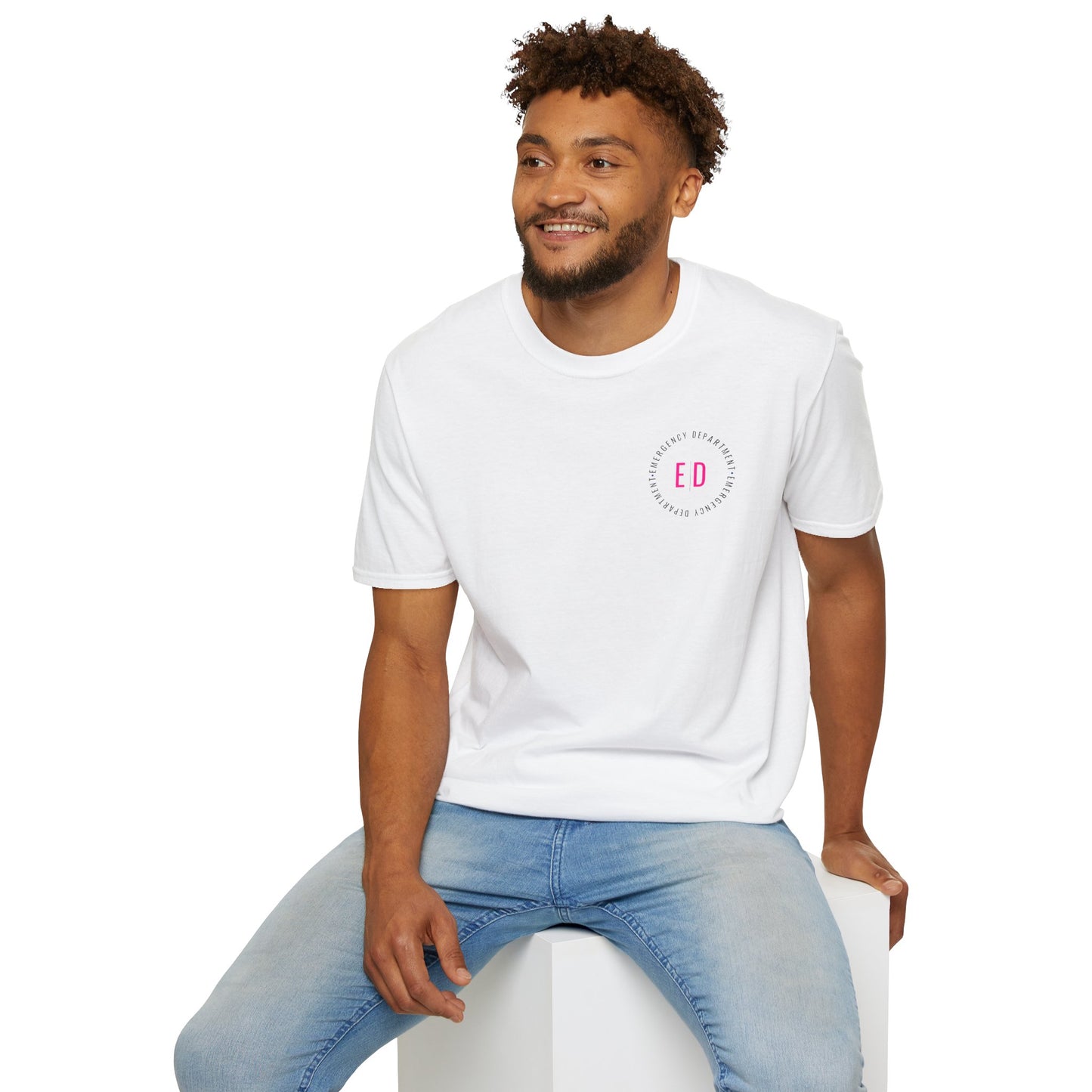 Unisex Emergency Department T-Shirt - Softstyle Tee for Healthcare Heroes
