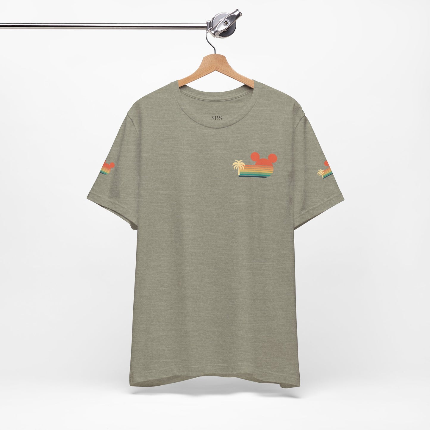 Retro Mickey Mouse summertime Short Sleeve Tee - Unisex Jersey T-Shirt
