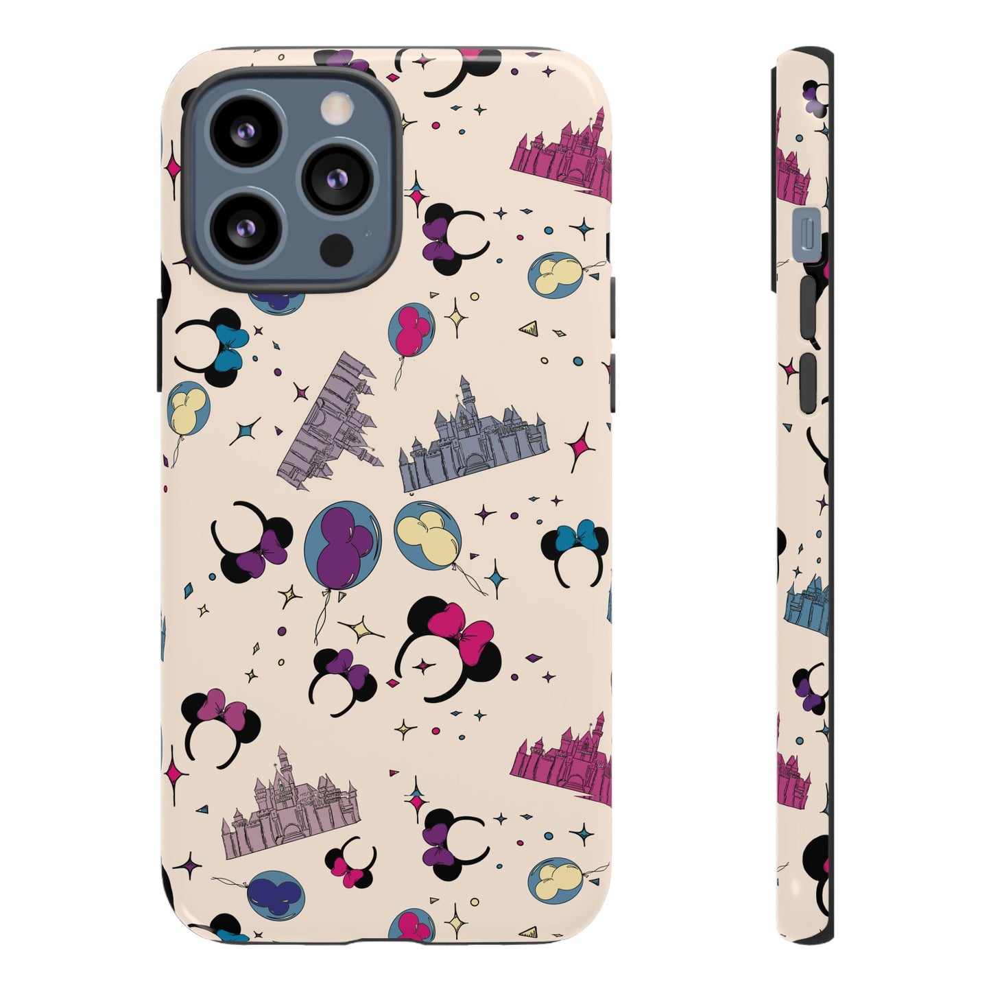 Whimsical Phone Case - Colorful Disney-Inspired Design