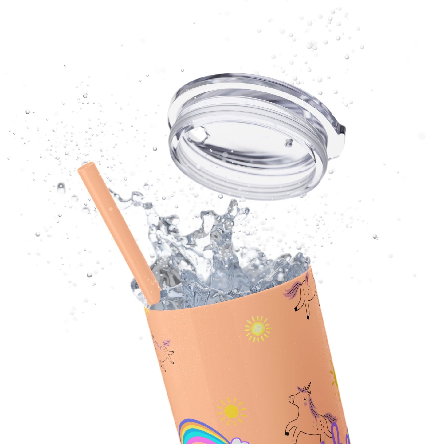Motivational Unicorn Tumbler - 20oz "Livin' the Dream" funny gift for nurses, EMT’s, paramedics