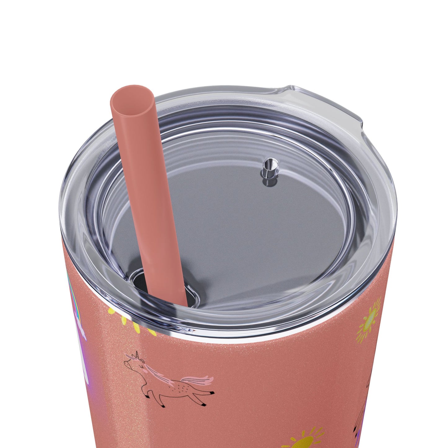 Motivational Unicorn Tumbler - 20oz "Livin' the Dream" funny gift for nurses, EMT’s, paramedics