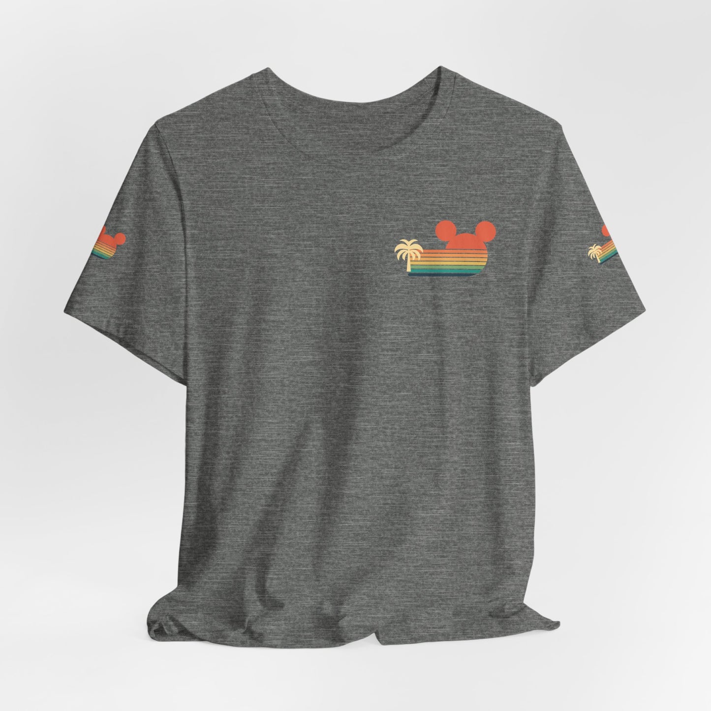 Retro Mickey Mouse summertime Short Sleeve Tee - Unisex Jersey T-Shirt