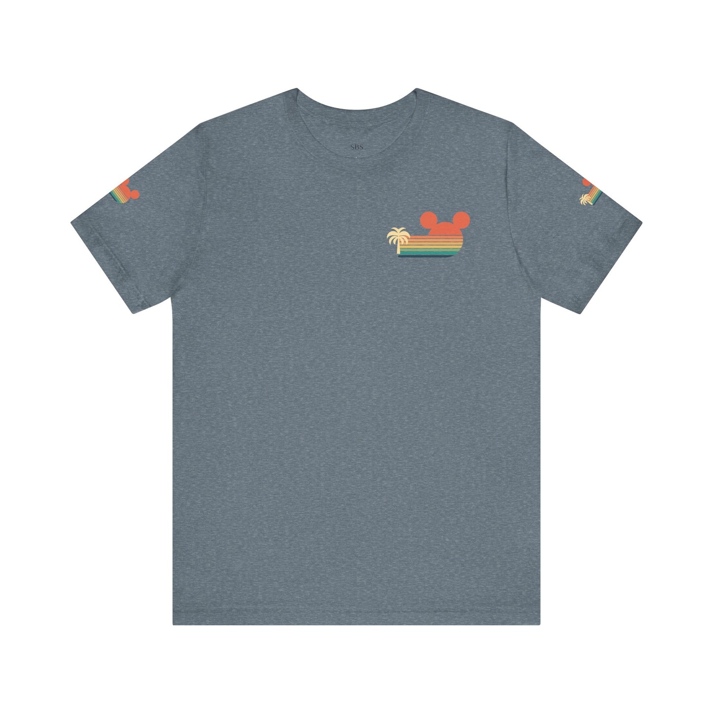 Retro Mickey Mouse summertime Short Sleeve Tee - Unisex Jersey T-Shirt