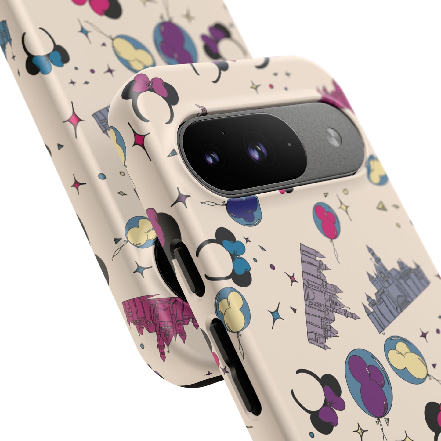 Whimsical Phone Case - Colorful Disney-Inspired Design