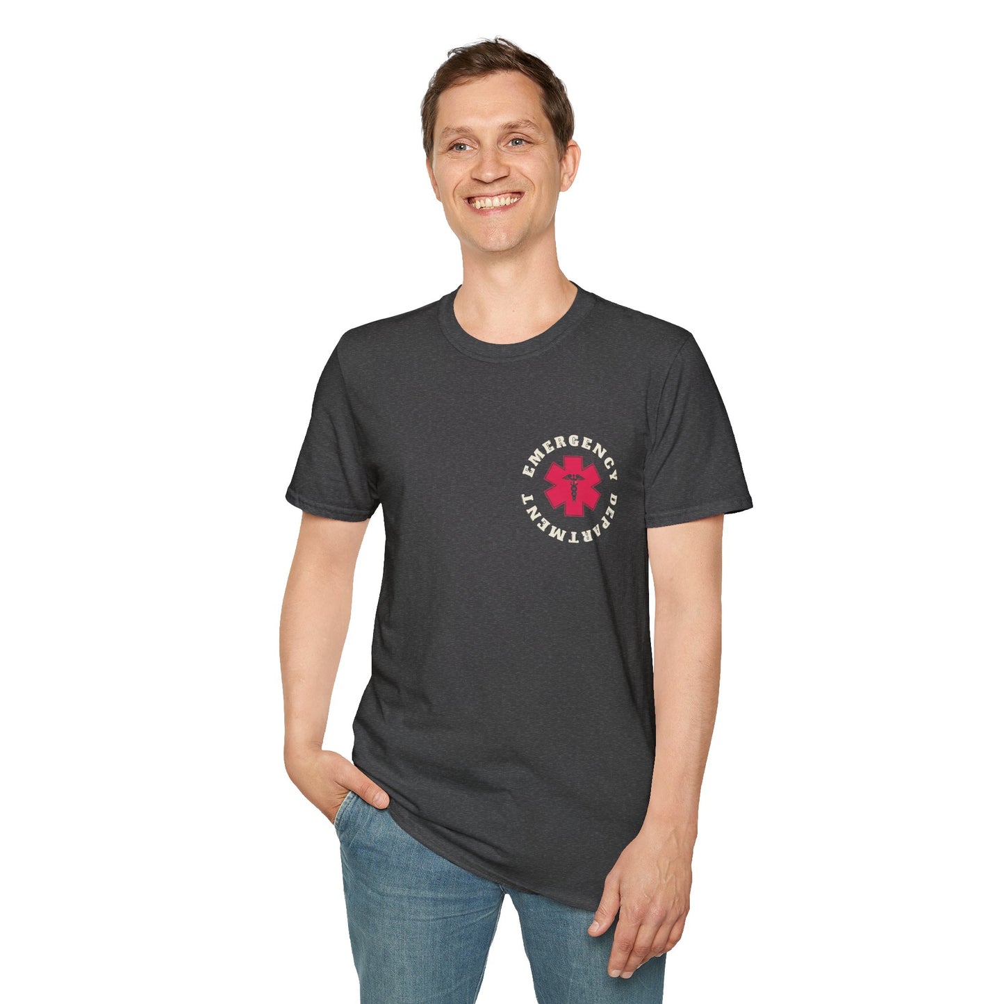 Unisex Softstyle T-Shirt - Emergency Department Print Tee
