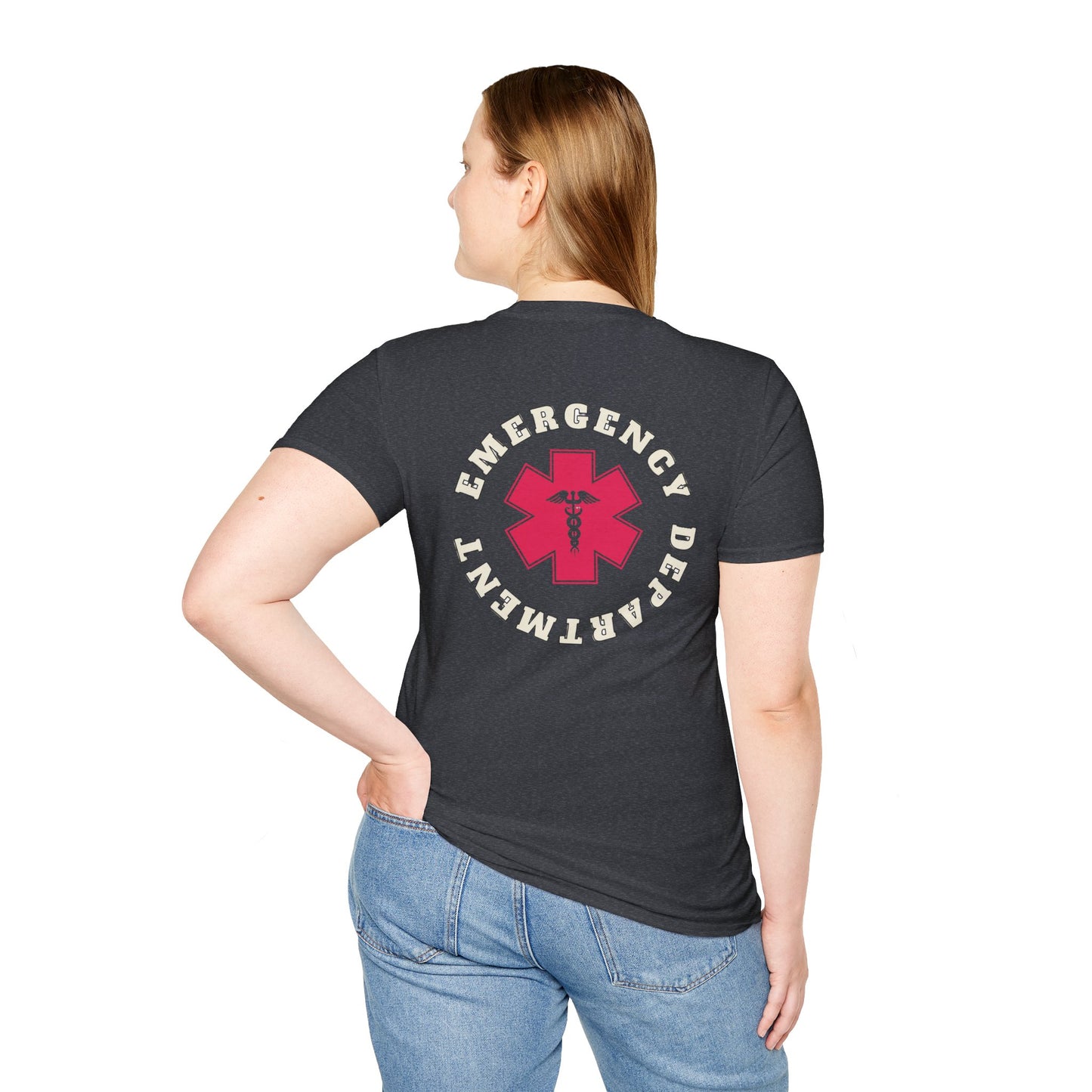 Unisex Softstyle T-Shirt - Emergency Department Print Tee