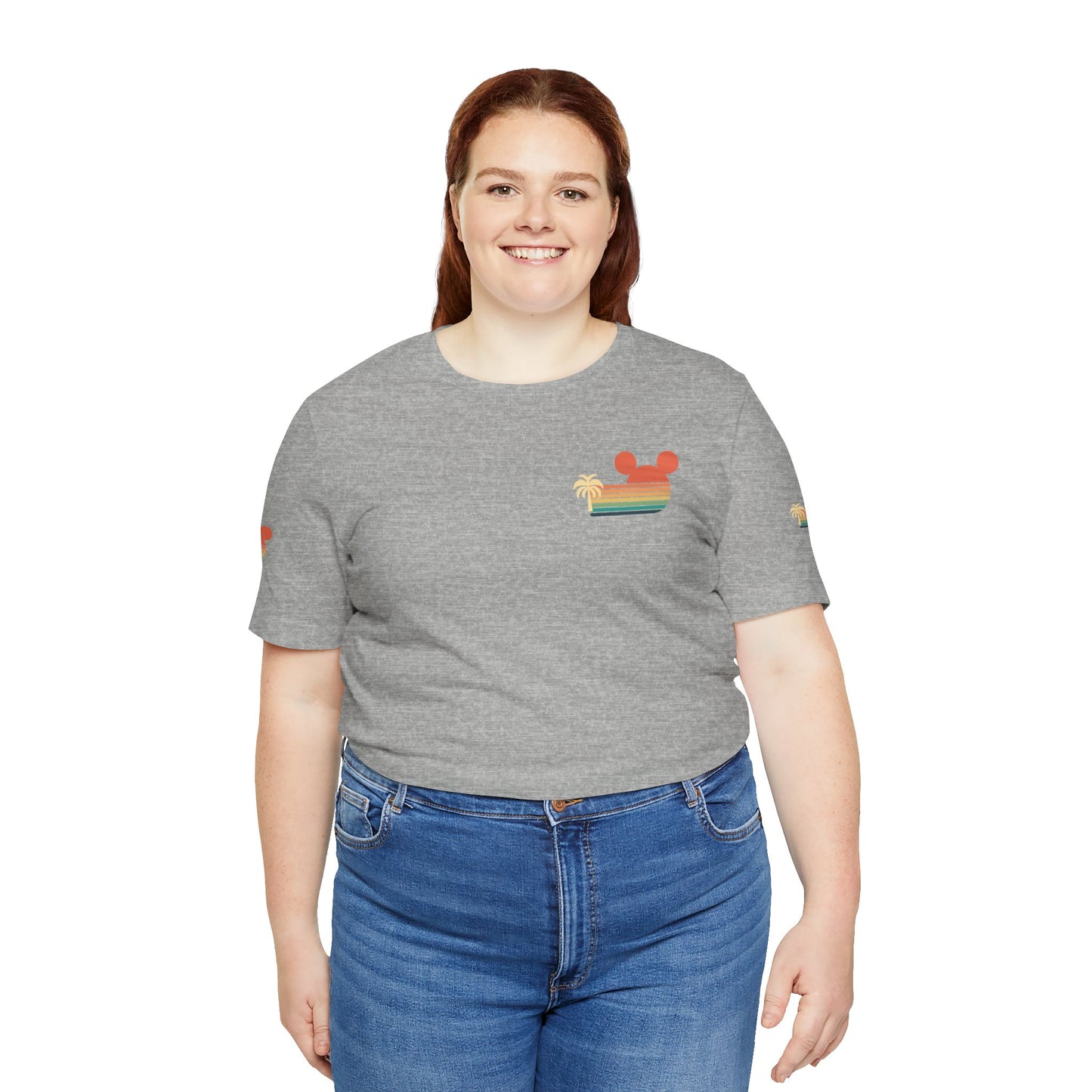 Retro Mickey Mouse summertime Short Sleeve Tee - Unisex Jersey T-Shirt
