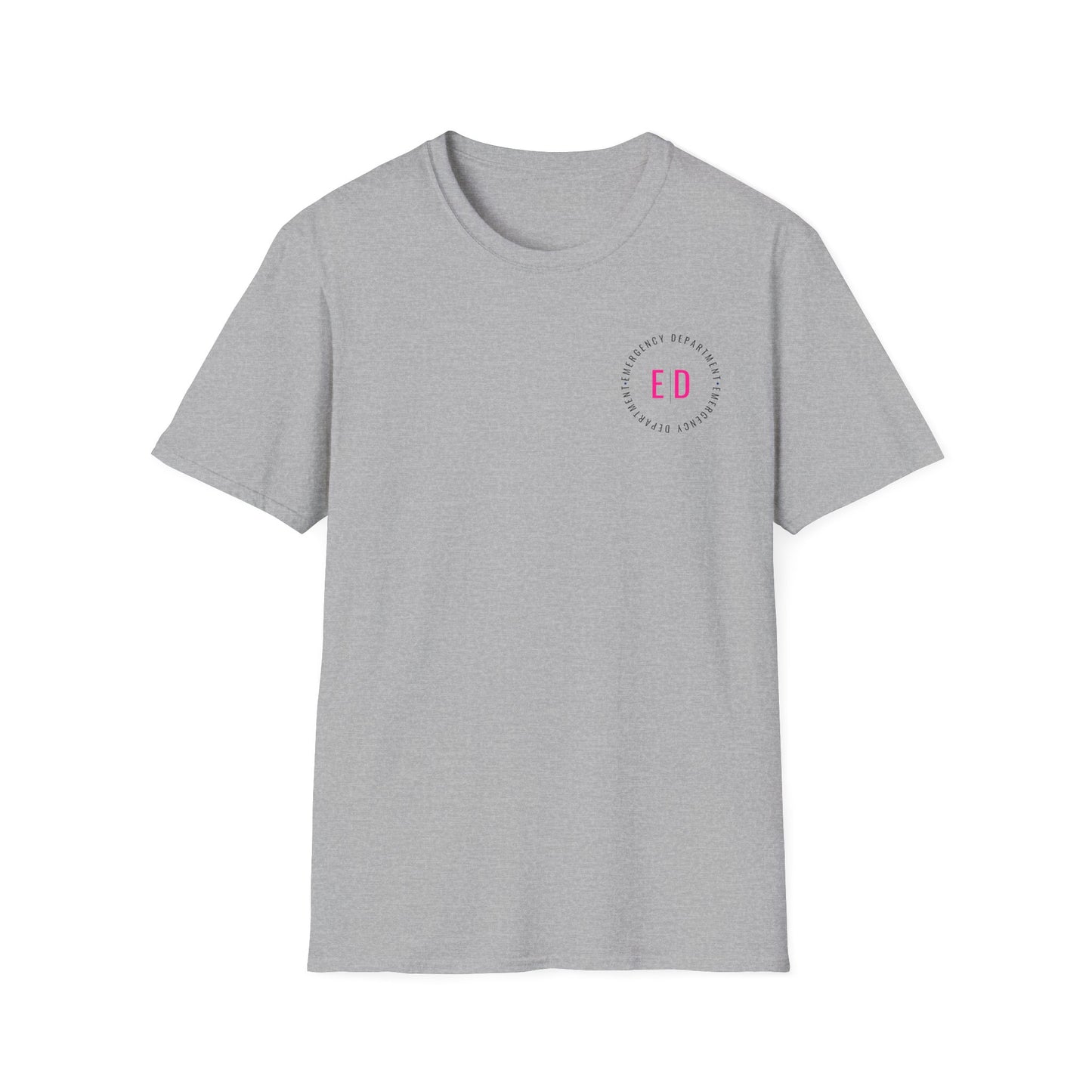 Unisex Emergency Department T-Shirt - Softstyle Tee for Healthcare Heroes