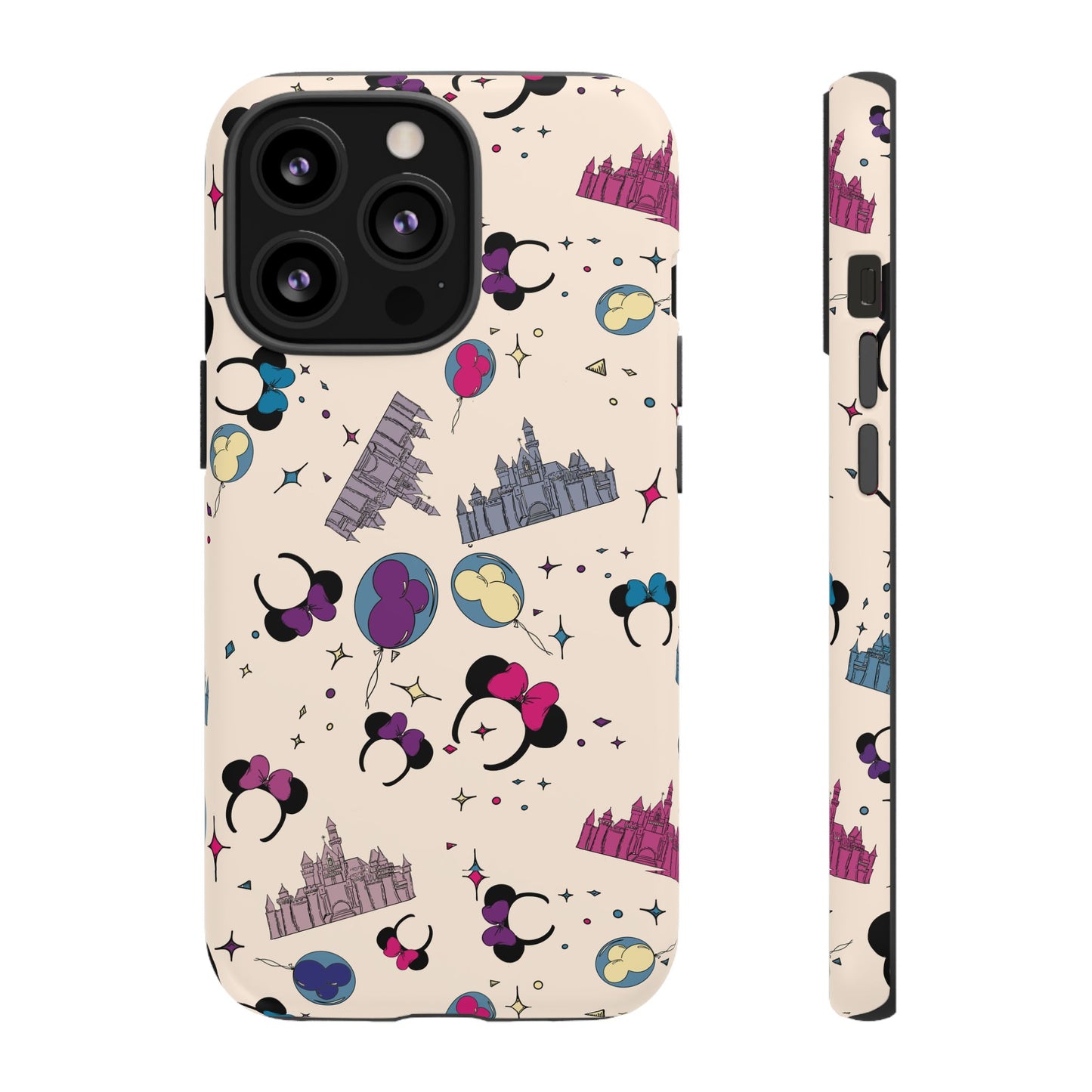Whimsical Phone Case - Colorful Disney-Inspired Design