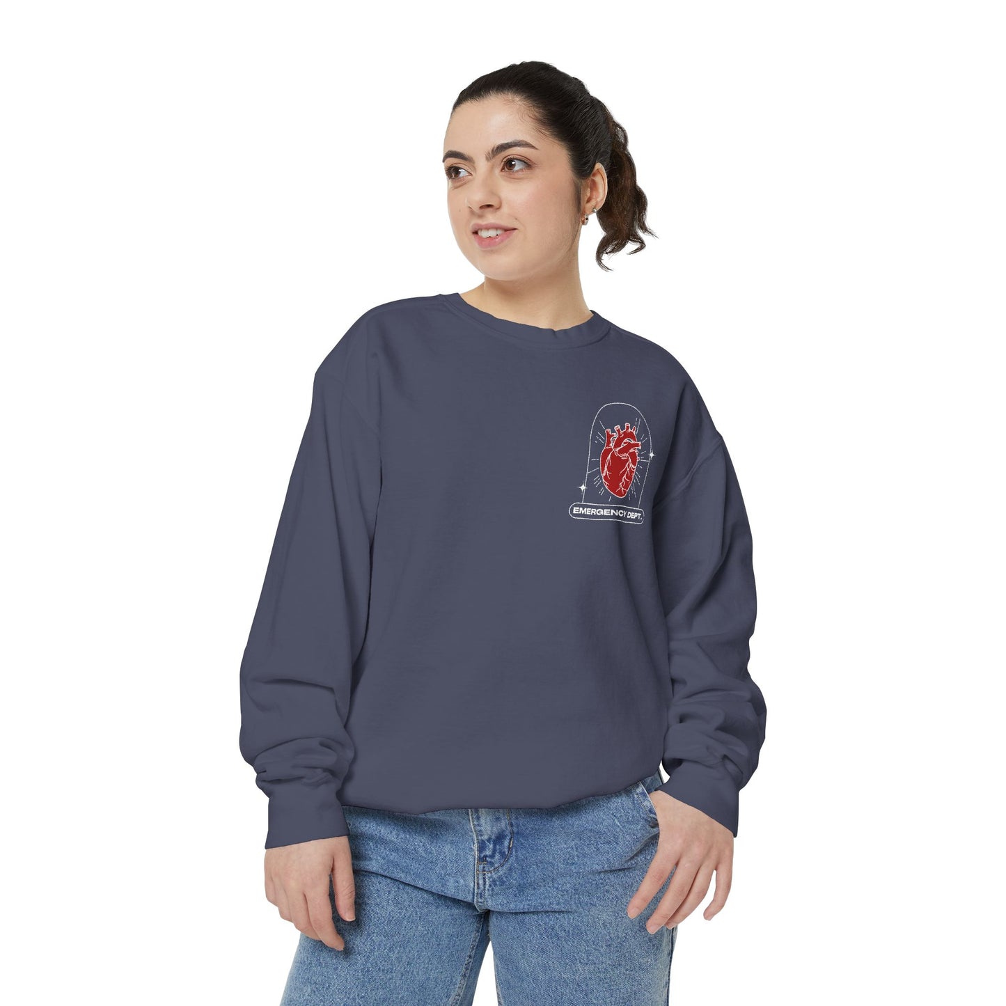 Emergency room sweatshirt| sweatshirt for nurses | emergency dept.