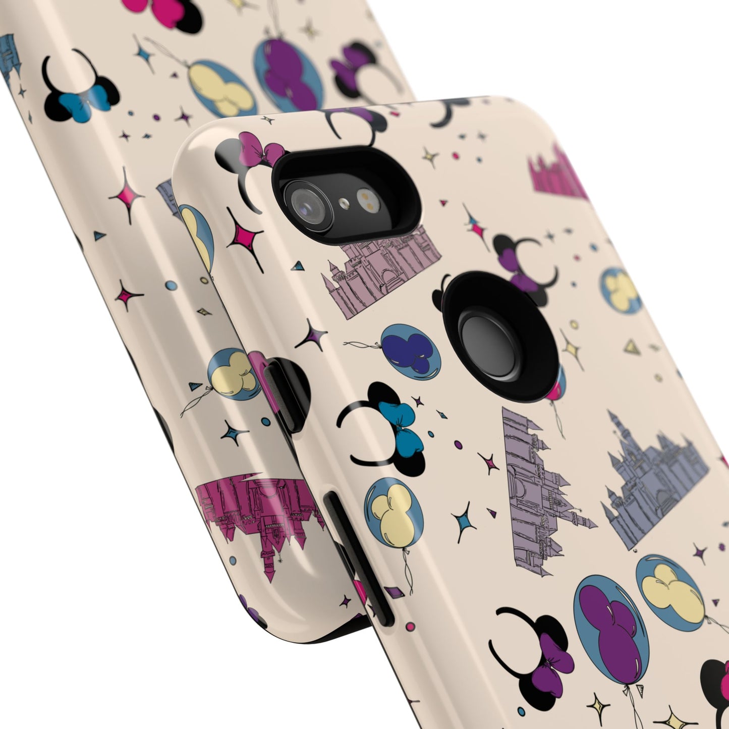 Whimsical Phone Case - Colorful Disney-Inspired Design
