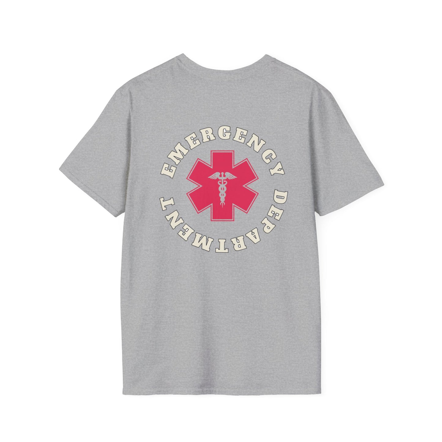 Unisex Softstyle T-Shirt - Emergency Department Print Tee