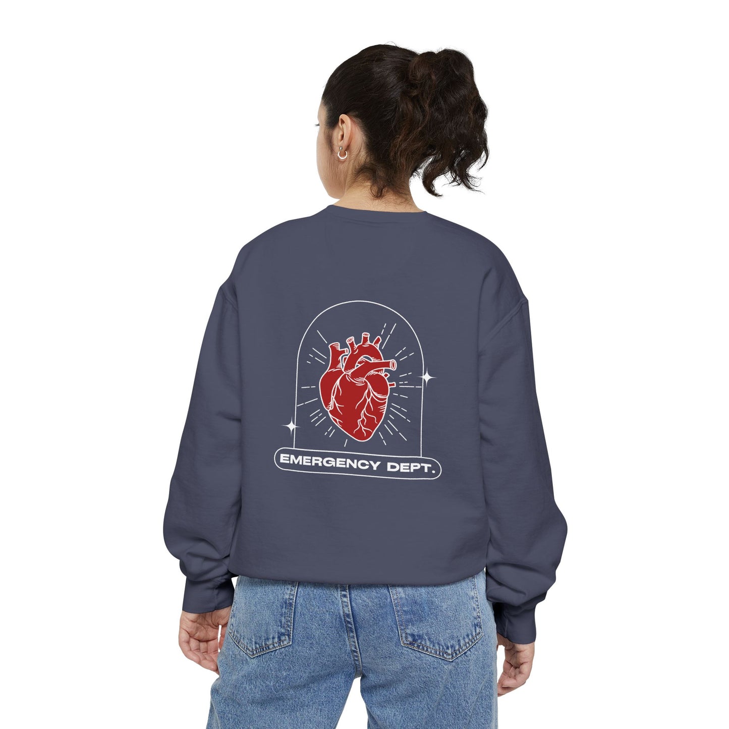 Emergency room sweatshirt| sweatshirt for nurses | emergency dept.