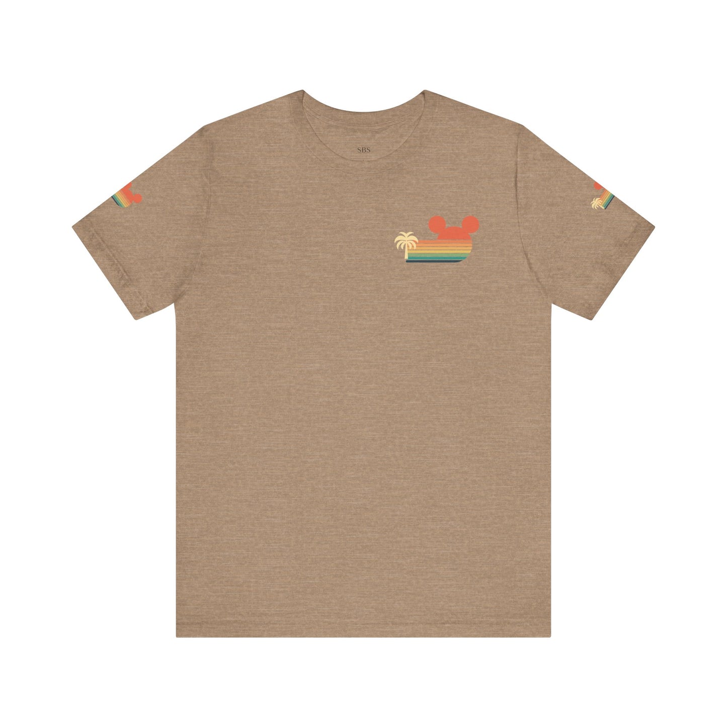 Retro Mickey Mouse summertime Short Sleeve Tee - Unisex Jersey T-Shirt
