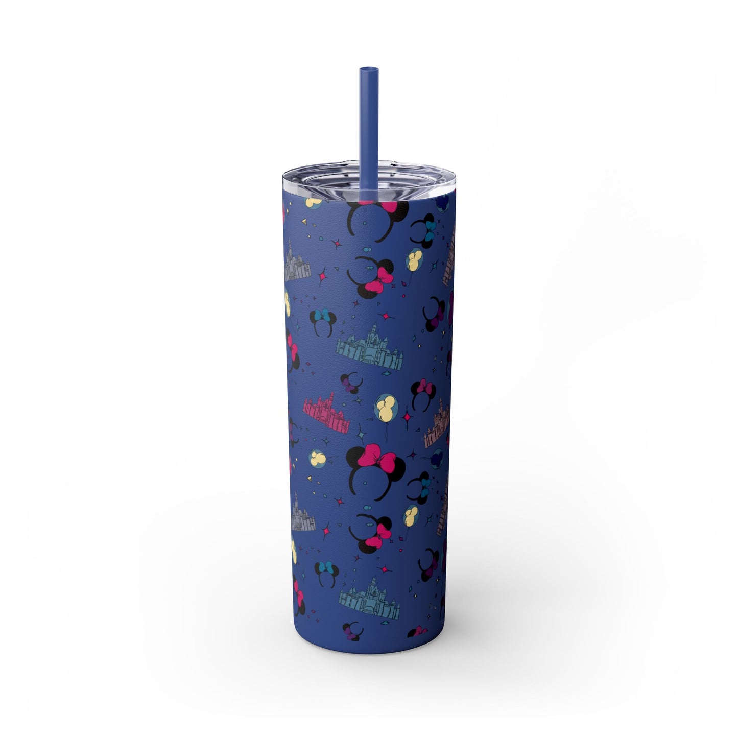Disneyland Whimsical 20oz Skinny Tumbler with Disney Inspired Design
