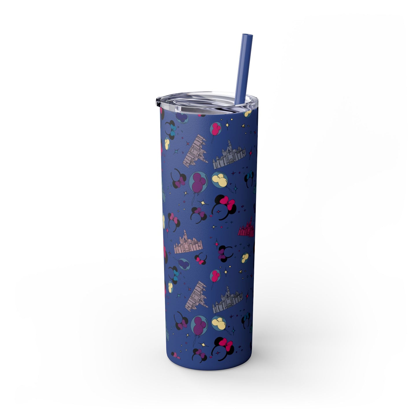 Disneyland Whimsical 20oz Skinny Tumbler with Disney Inspired Design