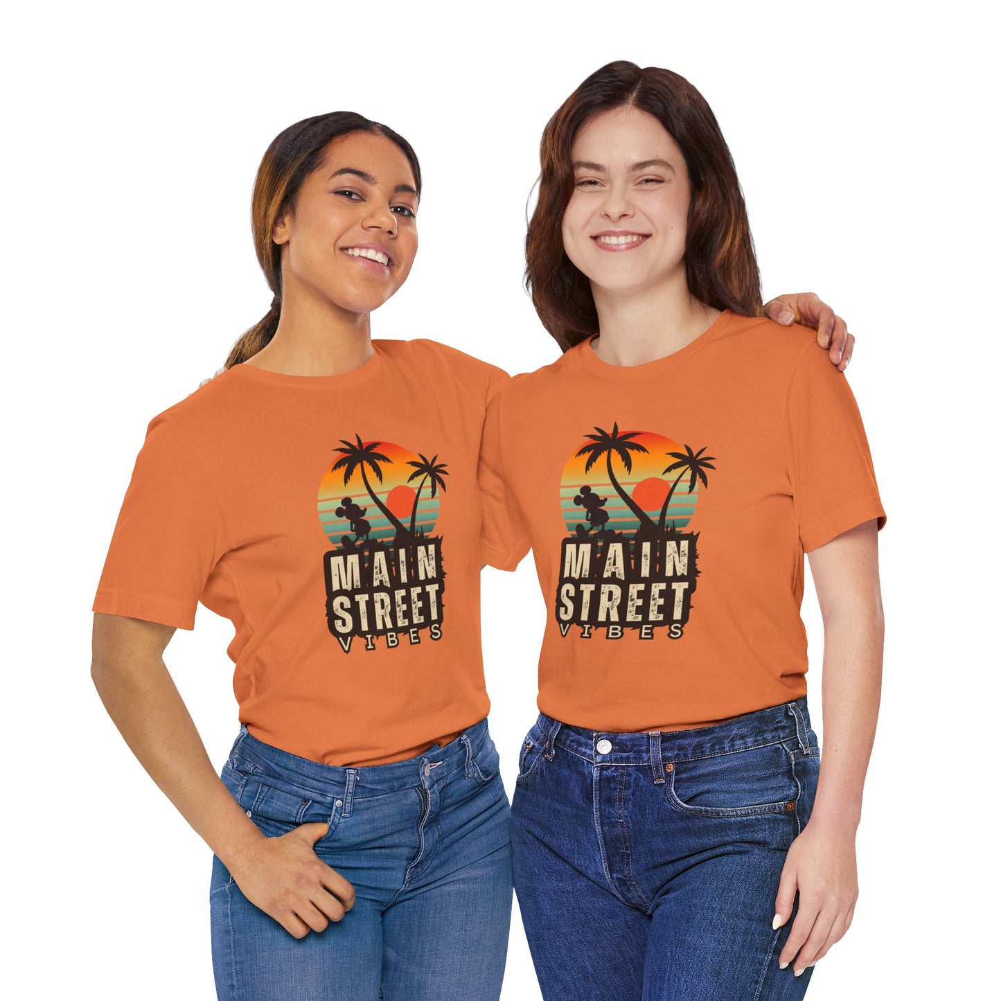 Main Street Vibes| Disneyland Tshirt| DisneyWorld| Unisex Graphic Tee| Vacation shirt